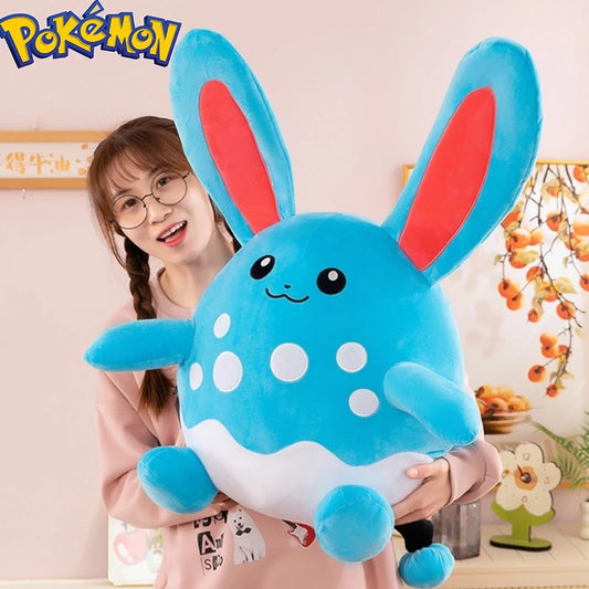 35/50/70CM Big Size Pokemon Azumarill Plushies Cartoon Anime Plush Pillow Soft Doll Kawaii Stuffed Plushie Give Gift To Children
