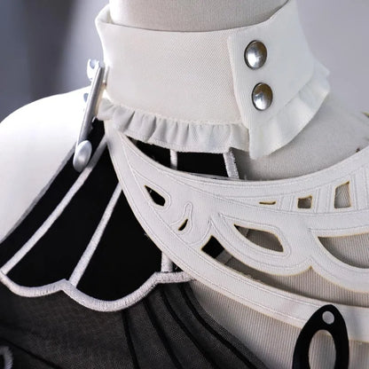 Wuthering Waves Phrolova Cosplay Costume Wig White Dress Fractsidus Carnival Halloween Party for Women Girls Accessory iCoser