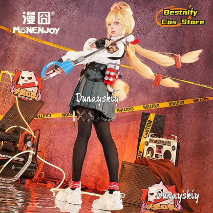 Anime Game Alice Thymefield Cosplay Costume Set S-XL Polyester