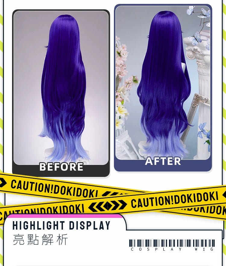 IN STOCK Lucilla Mornye Lynae Sigrika Phrolova Lupa Qiuyuan CHISA Buling Wig Game Wuthering Waves DokiDoki Women Free Wig Cap