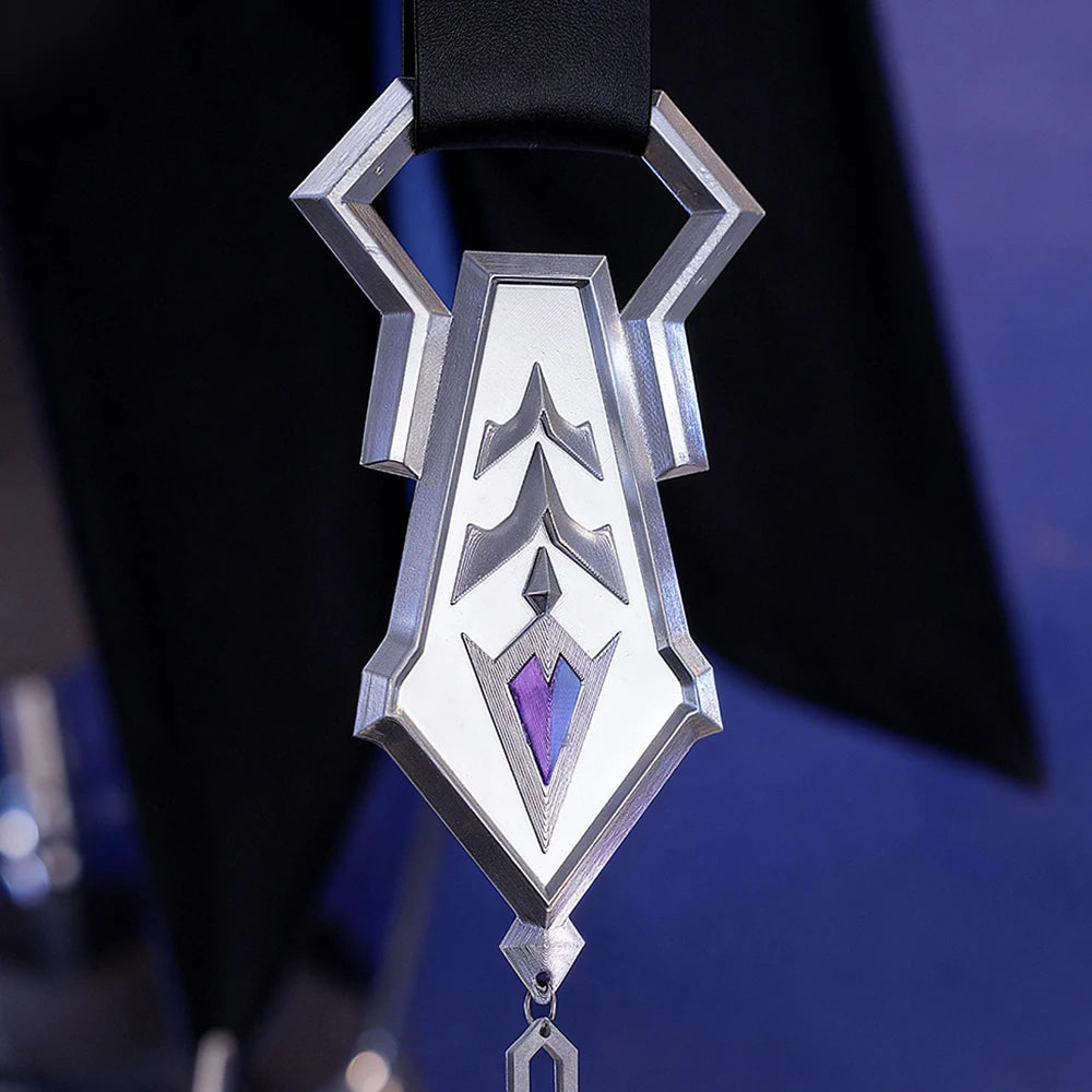 Genshin Impact Kyryll Chudomirovich Flins Cosplay Costume Wig Uniform Outfit Carnival Halloween Party for Women Men Role Play