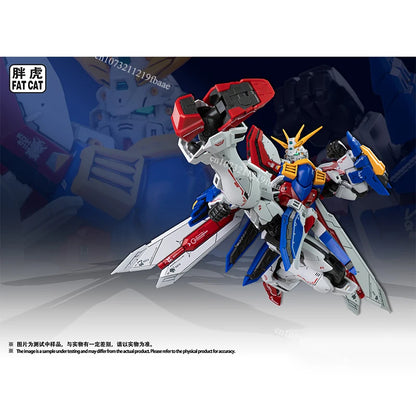 FATCAT Model GOD GF13-017NJⅡ RG 1/100 Burning Toys Assembly Model Kit Anime Action Figure Robot Gifts Erupting Burning Finger