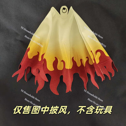 1/12 Rengoku Kyoujurou Anime Figure Mini Red White Cloak Toys Clothes Accessory For 6" Demon Slayer Shf Figma BUZZmod Soldier