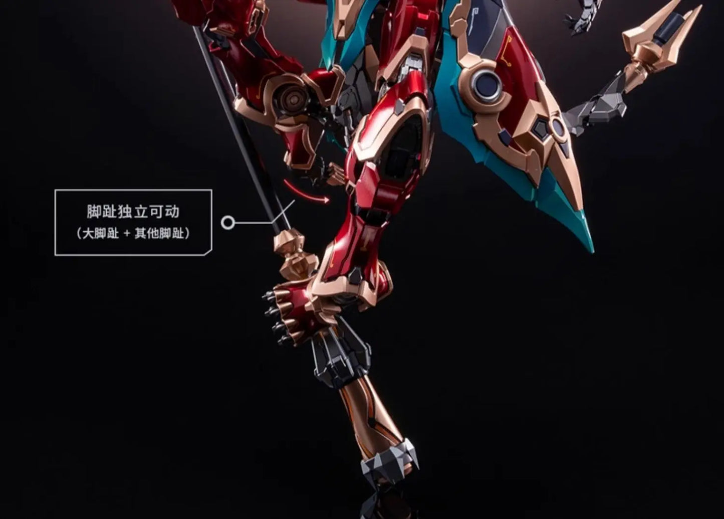 Moshowtoys Premium Class "Great Sage Equal To Heaven" Sun Wukong Finished Collectible Model Assembly Model Kit Action Figure