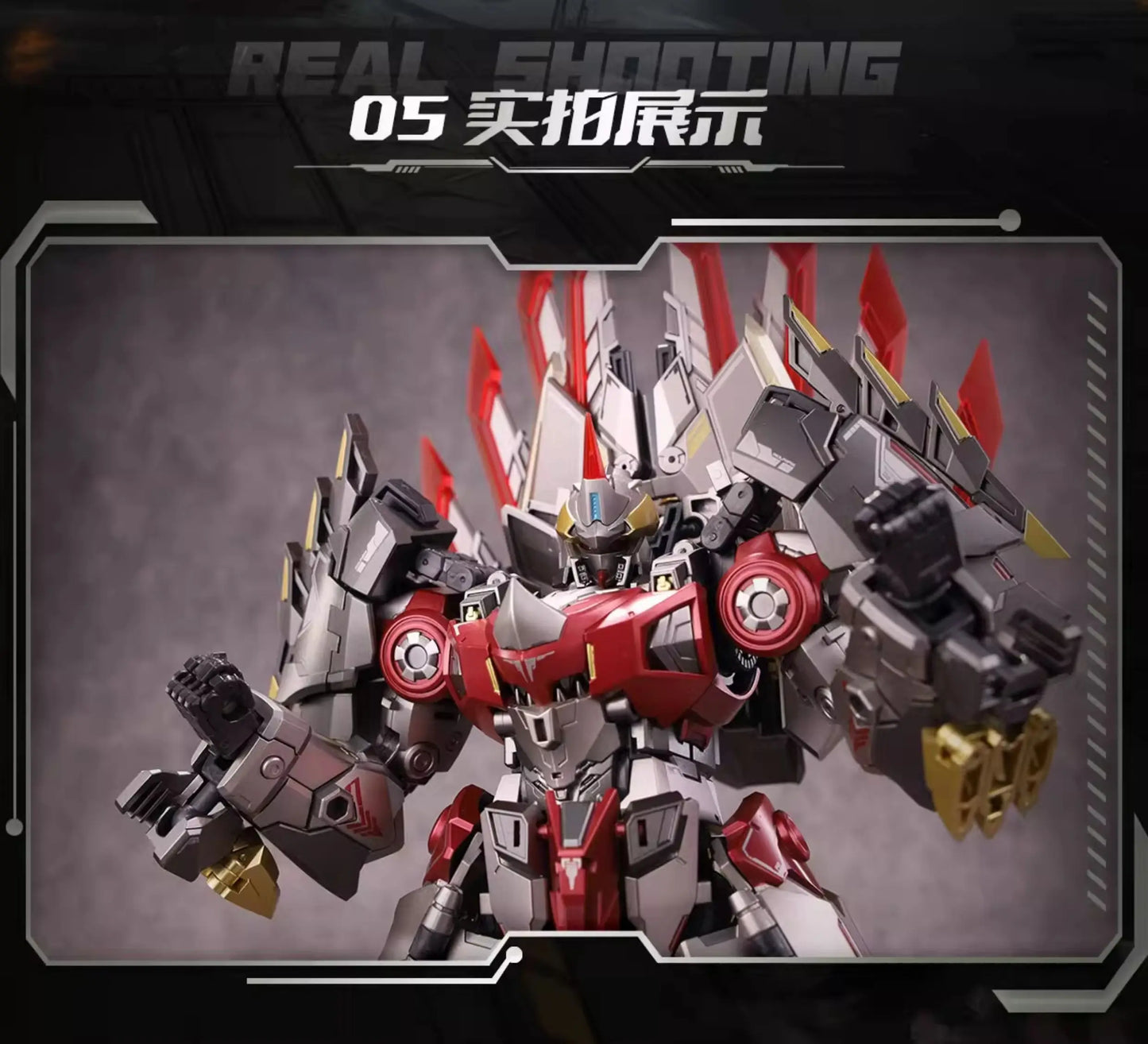 Breakhorn TA-LYL03 Legendary Class Alloy Frame Metal Skeleton Action Figure Fully Poseable Mecha Warrior Assembly Model Toy Gift