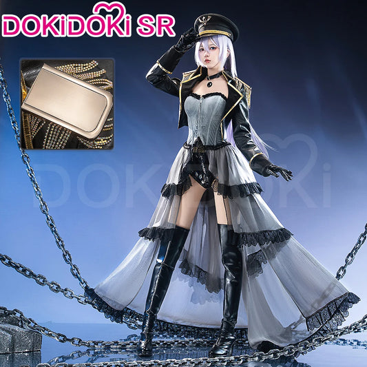 Kitagawa Marin Cosplay Costume Anime【S-3XL】DokiDoki-SR Women Military Uniform Marin Costume Plus Size