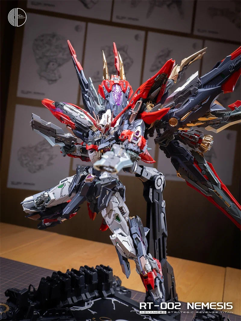 Infinite Dimension Strategic Revenge Titan RT-002 Nemesis 1/100 Scale Assembly Action Figure Model Toy Valentine’s Day