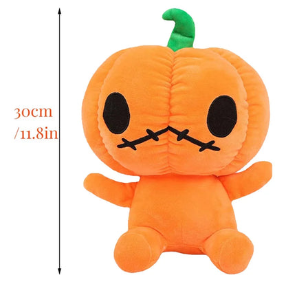 30cm Halloween Pumpkin Plush Toy Party Festival Cotton Soft Pumpkin Stuffed Dolls for Kids Halloween Christmas Birthday Gifts