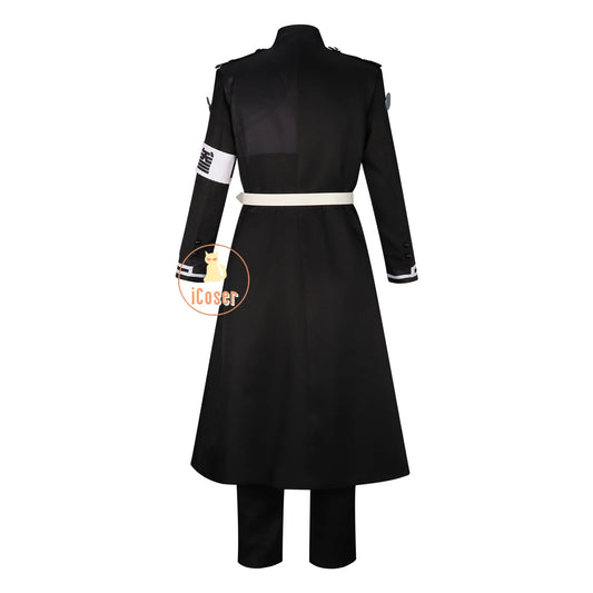 The Hundred Line Yugamu Omokage Cosplay Costume Wig Battle Uniform Last Defense Academy Halloween Party for Women Men Cos Outfit