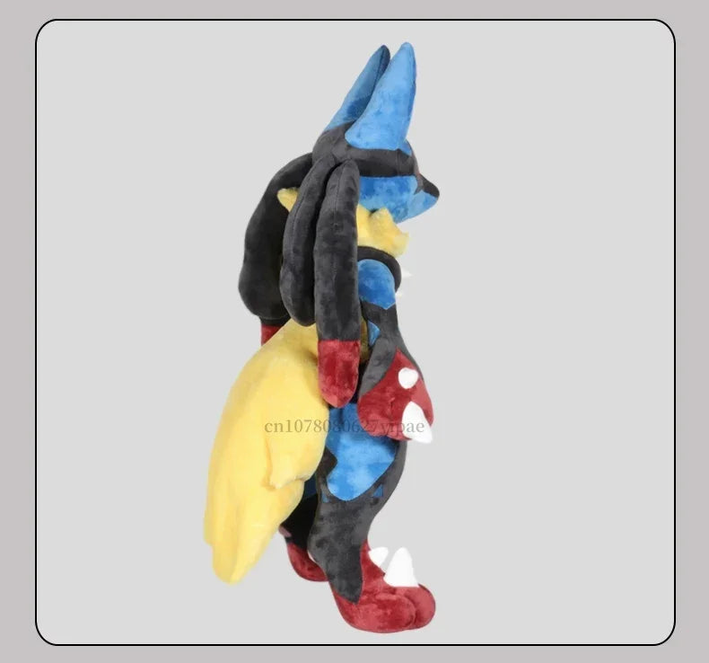 130/70CM Super Big Size Pokemon Lucario Plushies Cartoon Anime Character Stuffed Plushie Pillow Home Furnishing Gift Collection