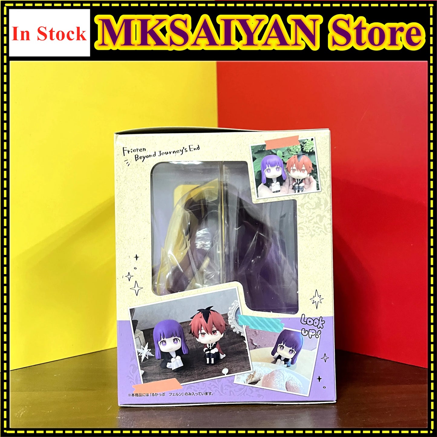 Original MegaHouse Look Up Fern Stark Frieren Beyond Journey's Action Figure Toys  Chibi Q Ver. PVC Model Collection Doll