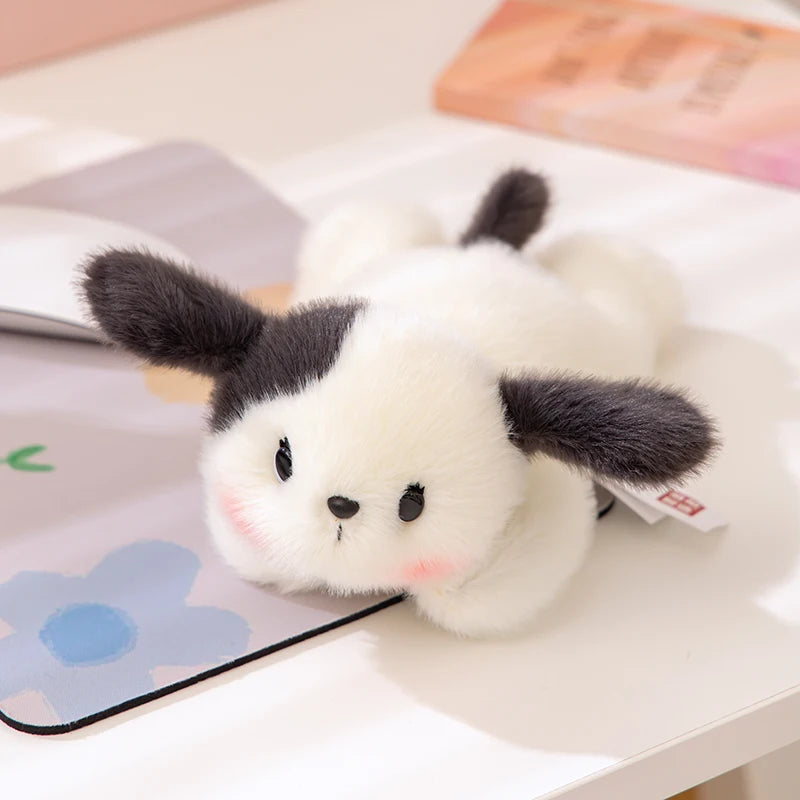 20cm Kawaii Furry Friend Stuffed Animal Dog Soft Toy Lying Puppy Panda Monkey Plushies Cute Wrist Support Plush Doll