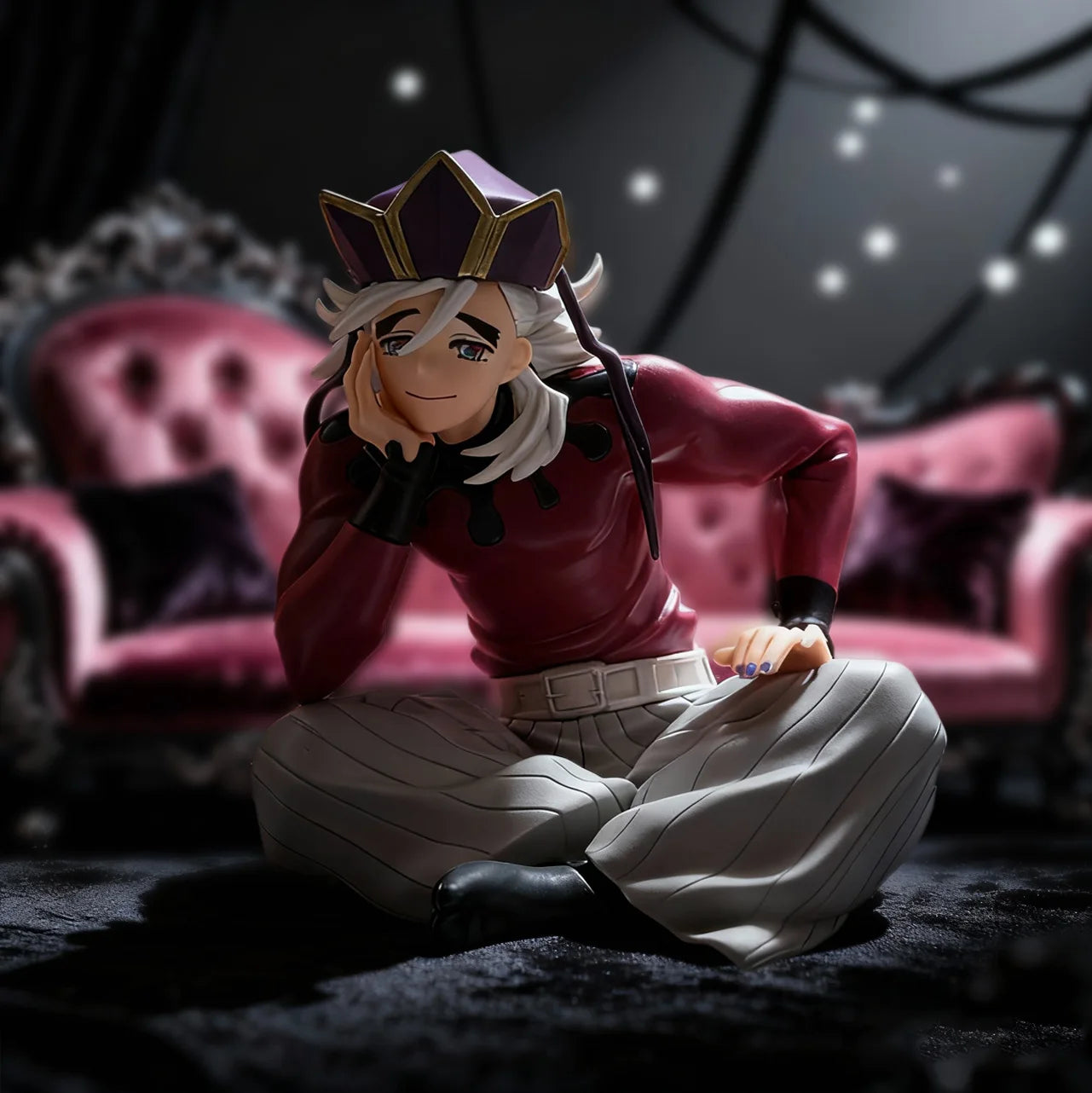 Popular Anime Movie Merch | Douma PVC Noodle Stopper - Collectible Series Figure, Desktop Decoration & Holiday Gift