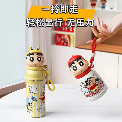 Original Crayon Xiaoxin Insulated Cup Blind Box Cute Large Capacity Portable Water Cup Christmas Surprise Girl Gift Mystery Box