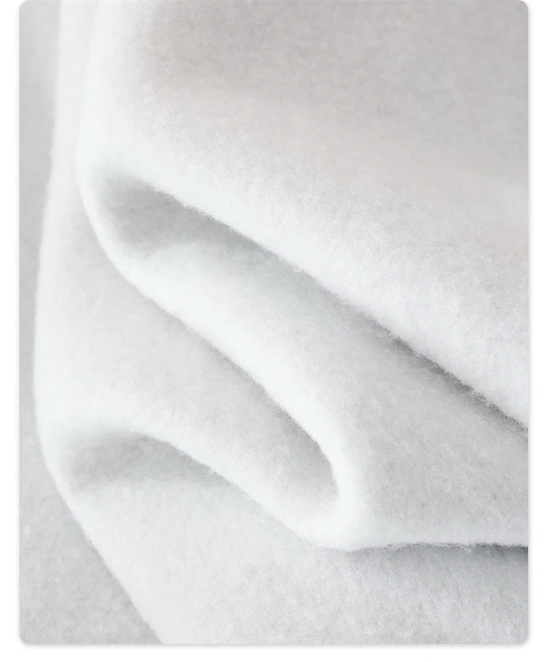 ZODF Trendy Men 350gsm Fleece Loose Boxy Fit Hooded Hoodie Unisex Hip Hop Solid Warm Pullovers Coat For Winter HY0032