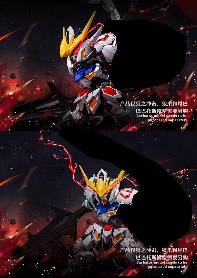 ZERO PLAN Barbatos Giant Claw MGSD HG XuanWu Color Model Parts Package Assembly Model Kit Accessory Toys