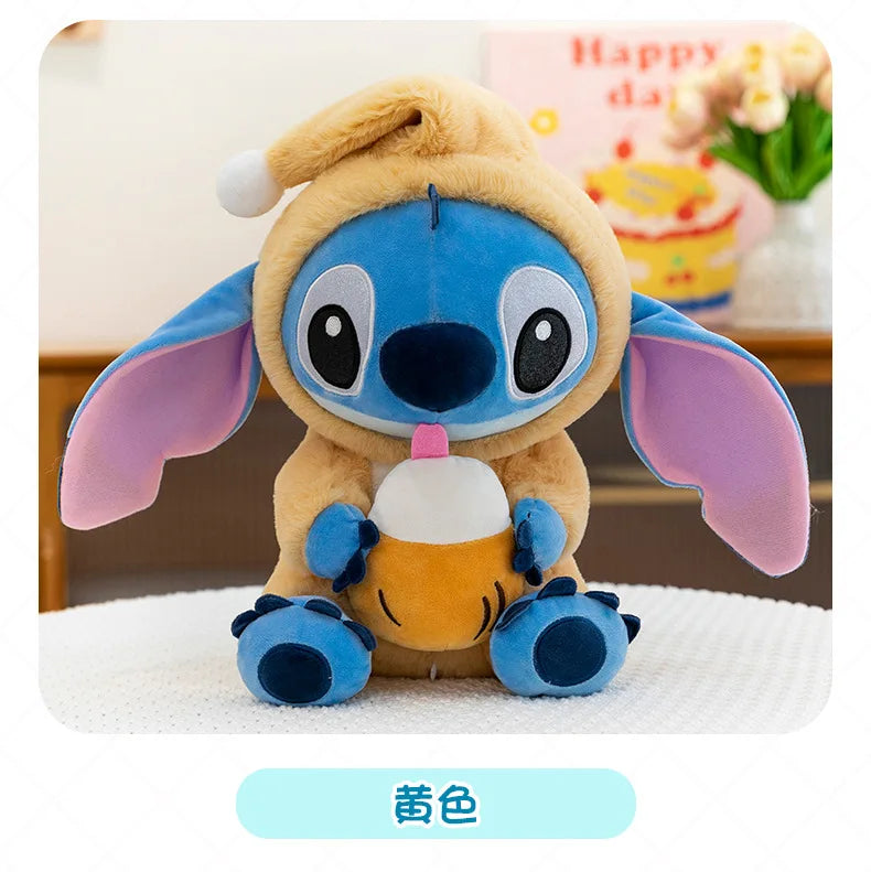 80cm Super Big Size Stitch Disney Anime Plush Stuffed Doll Lilo & Stitch Plushies Room Decorates Children's Pillow Holiday Gifts