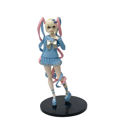 Million-Follower Streamer Girl | Super Cute Hana & Tenshi-chan Figure Merchandise | Decoration, Collection, Gift for Holidays
