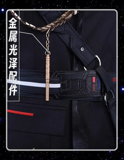 Love and Deepspace Caleb Cosplay Costume Wig Farspace Colonel Uniform Trench Halloween Party for Women Men Carnival Cos Props