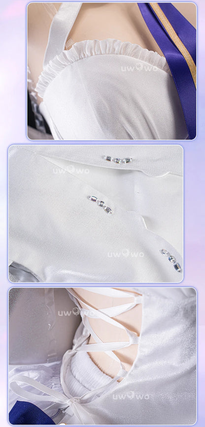 LAST BATCH UWOWO Unicorn Cosplay Game Azurr Lanee Unicorn (Retrofit) Cosplay Costume Dress Halloween Costume
