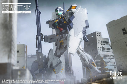 SFI 1/100 SENTINEL Series Alloy Die Casting Frame Action Figure Tactical Robot Model Toy with Detachable Parts Assembly