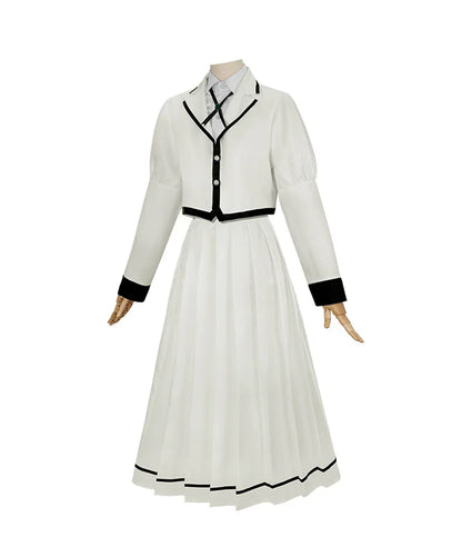 Anime Rock Is A Lady's Modesty Otoha Kurogane Cosplay Costume Wig JK Dress Lilisa Suzunomiya Halloween for Women Girls Carnival