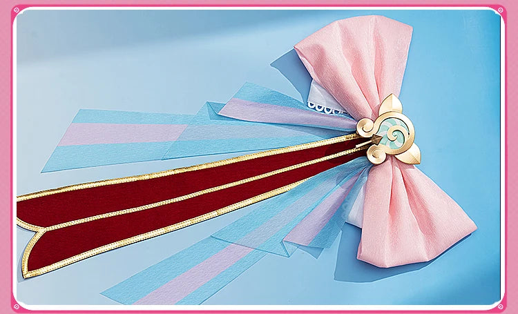 iCoser Honkai Star Rail Hyacine Cosplay Costume Wig Dress Hat Uniform Amphoreus Halloween Party for Women Girls Carnival Props