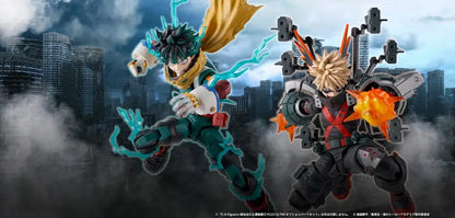 Bandai S.H.Figuarts My Hero Academia Izuku Midoriya Katsuki Bakugo PVC Model