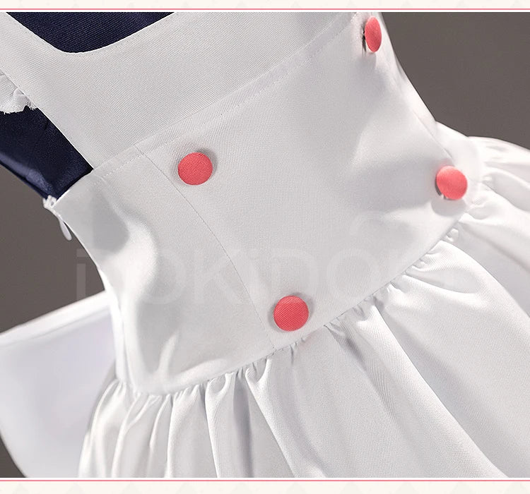 IN STOCK Ayase Momo Maid Cosplay Costume Anime Dandadan【XS-3XL】DokiDoki-N Women Maid Cute Dress DAN DA DA Momo Ayase Plus Size