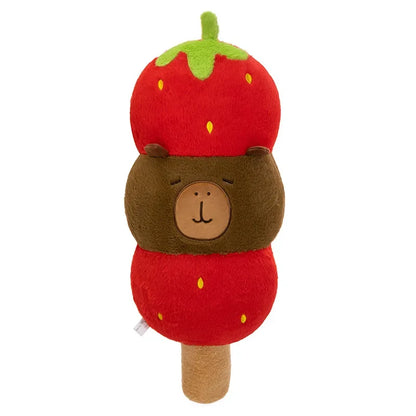 New 60-80cm Kawaii Creative Capybara Series Plush Toys Cartoon Stuffed Animals Soft Indoor Ornament for Children's Pillows