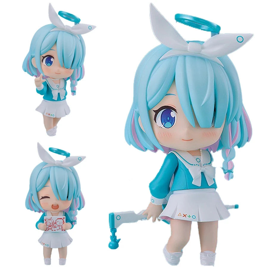 10cm Blue Archive Anime Figure #2245 Arona Action Figure Kawaii Arona PVC Collection Model Doll Toys Decorations Birthday Gifts