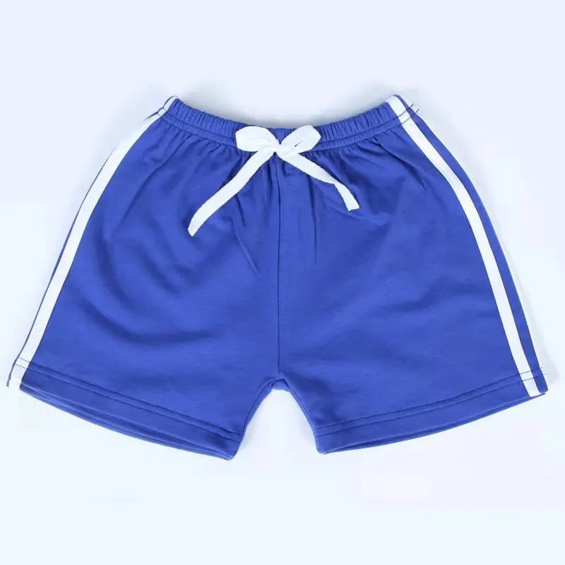 Boys Girls Shorts Cotton Black Red Soft for Kids Sport 2 to 3 4 5 6 7 8 9 10 11 12 13 14 Years 2024 Casual Children Short Pants