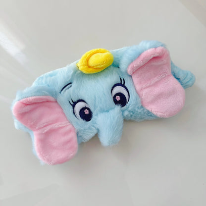 Cartoon Eyeshade for Sleeping Lotso Hamm Eye Patch Shading Dumbo Stitch Eyepatch Girl Travel Relax Cover Eye Mask Health