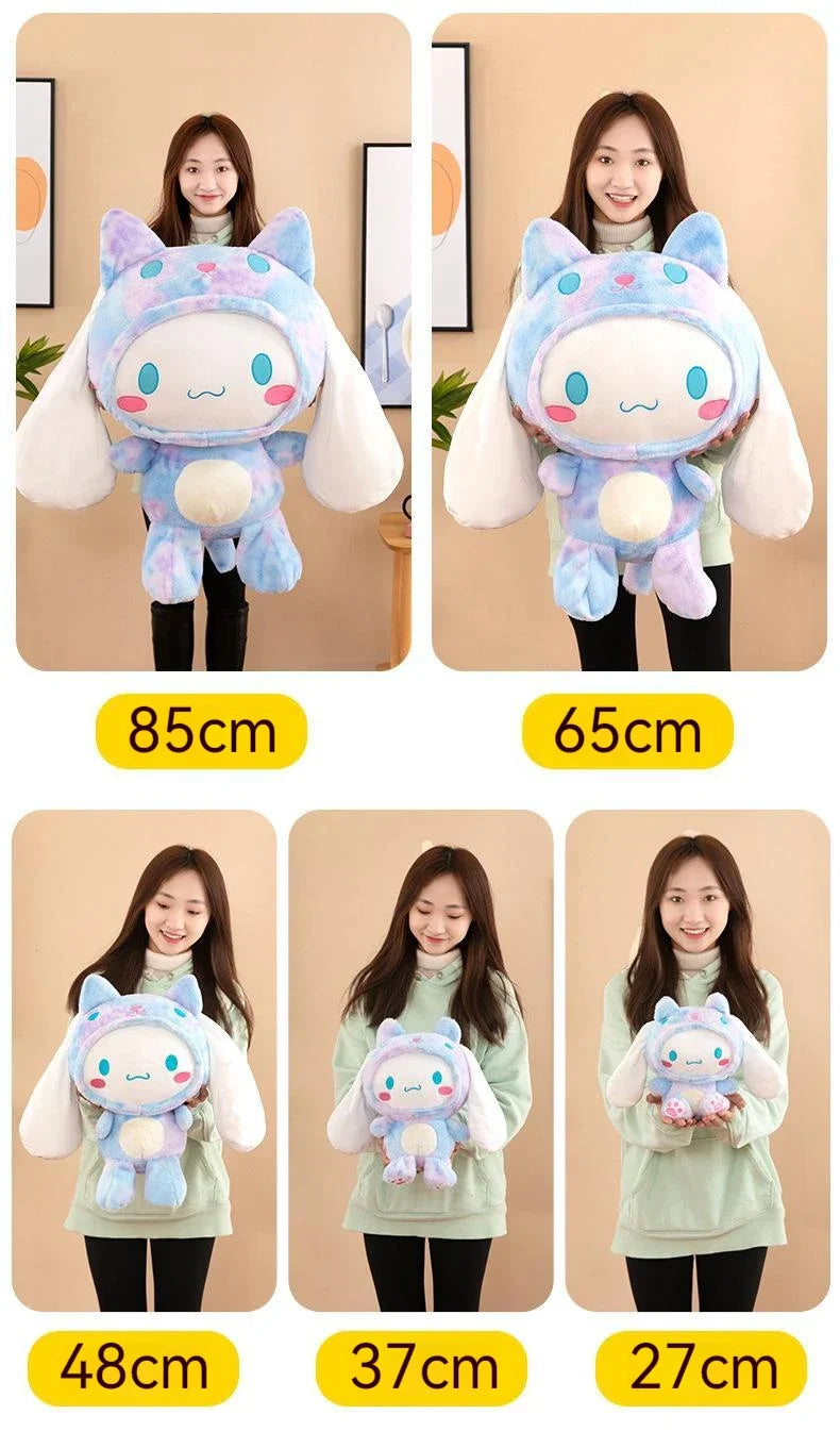 27-47cm Aoger Japanese Cartoon Girlish Heart Cinnamoroll Cute Plushie Toy Soft Stuffed Dolls Toys For Children'S Birthday Gift