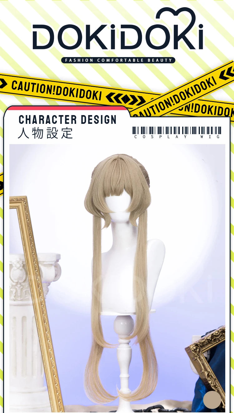 IN STOCK Lauma Aino Sandrone Wig Game Genshin Impact Cosplay Wig DokiDoki Nod-Krai Women Long Hair Free Wig Cap Halloween