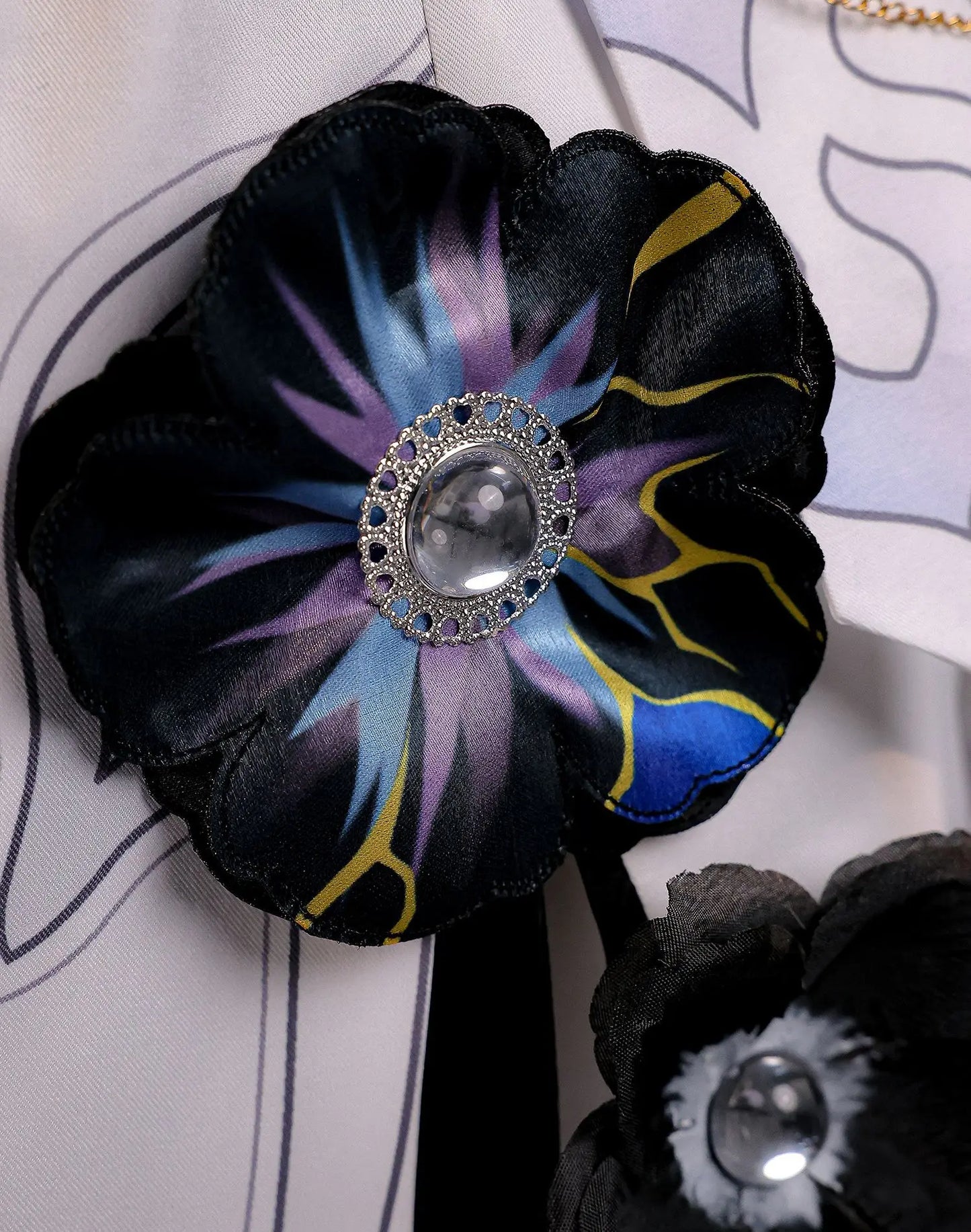 Honkai Star Rail Constance The Dahlia Cosplay Costume Wig Dress Uniform Hat Ever-Flame Mansion Halloween Party for Women Girls