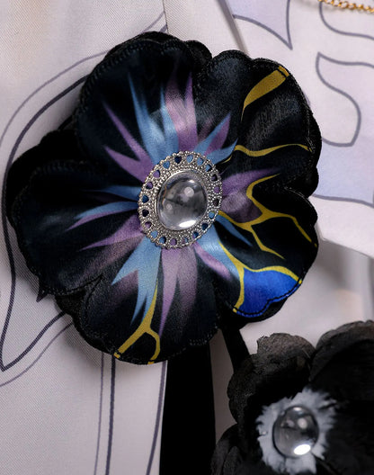 Honkai Star Rail Constance The Dahlia Cosplay Costume Wig Dress Uniform Hat Ever-Flame Mansion Halloween Party for Women Girls