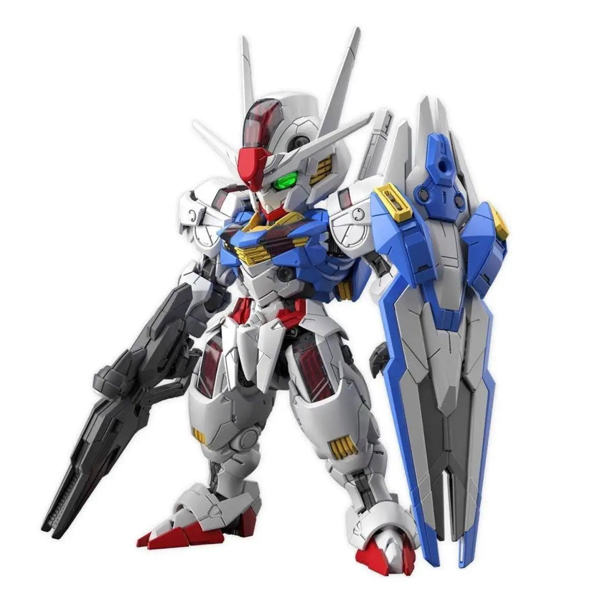 SUPA MGSD Aerial SD Q-Version Mecha Warrior Action Figure Model Toy Collectible with Detachable Parts Assembly GK Gifts