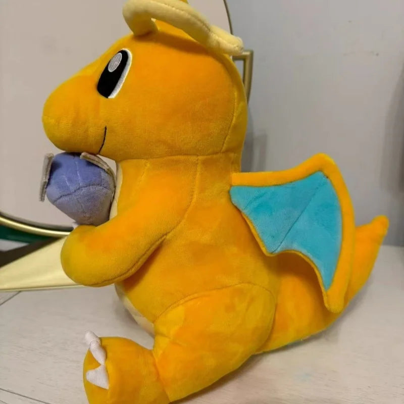 Pokemon Pikachu Plush A Late Bloomer Dragonite Doll Tyranitar Larvitar Toy Pupitar Dratini  Dragonair Soft Gift For Children