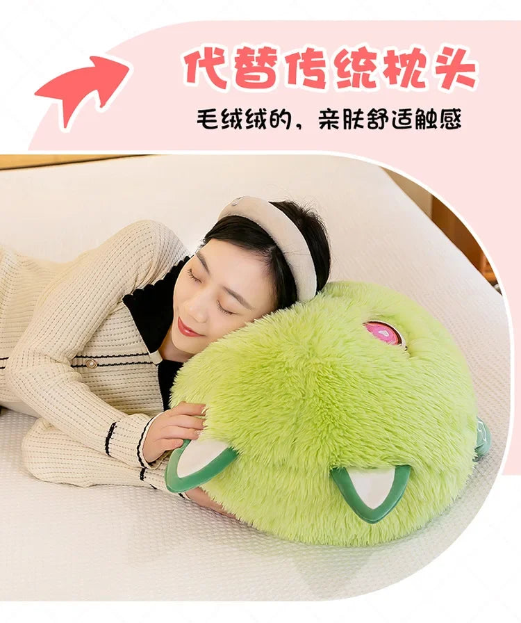 New 50/60/70cm Large Size Dopamine Monster Doll Pillow Cute Elf Cloth Doll Plush Toy Sleeping Pillow Children's Birthday Gift