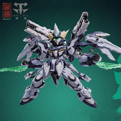 Cangdao Model Chuangshen Tgm Series Tianfa Tianwe Sd-Style Abs Model Kit Plastic Model Mecha Action Figures Collectible Toy Gift