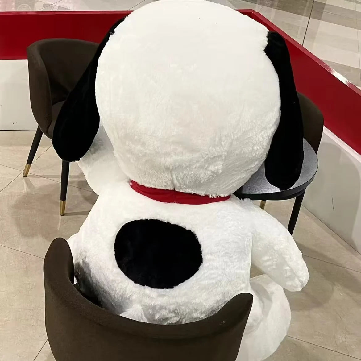 Big Size Snoopy Plush Toy Kawaii White Dog Toy Snoopy Pillow Lovely Snoopy Stuffed Doll Animal Xmas Girlfriends Gifts