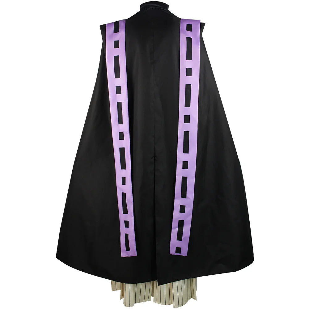 Kimetsu No Yaiba Douma Cosplay Costume Set Polyester