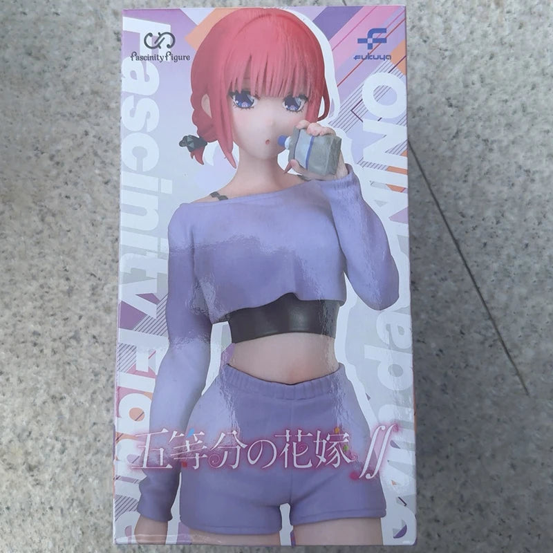 Bandai Fukuya Fascinity The Quintessential Quintuplets Ichika Nino Miku Yotsuba Itsuki 17CM PVC Model - Nakano