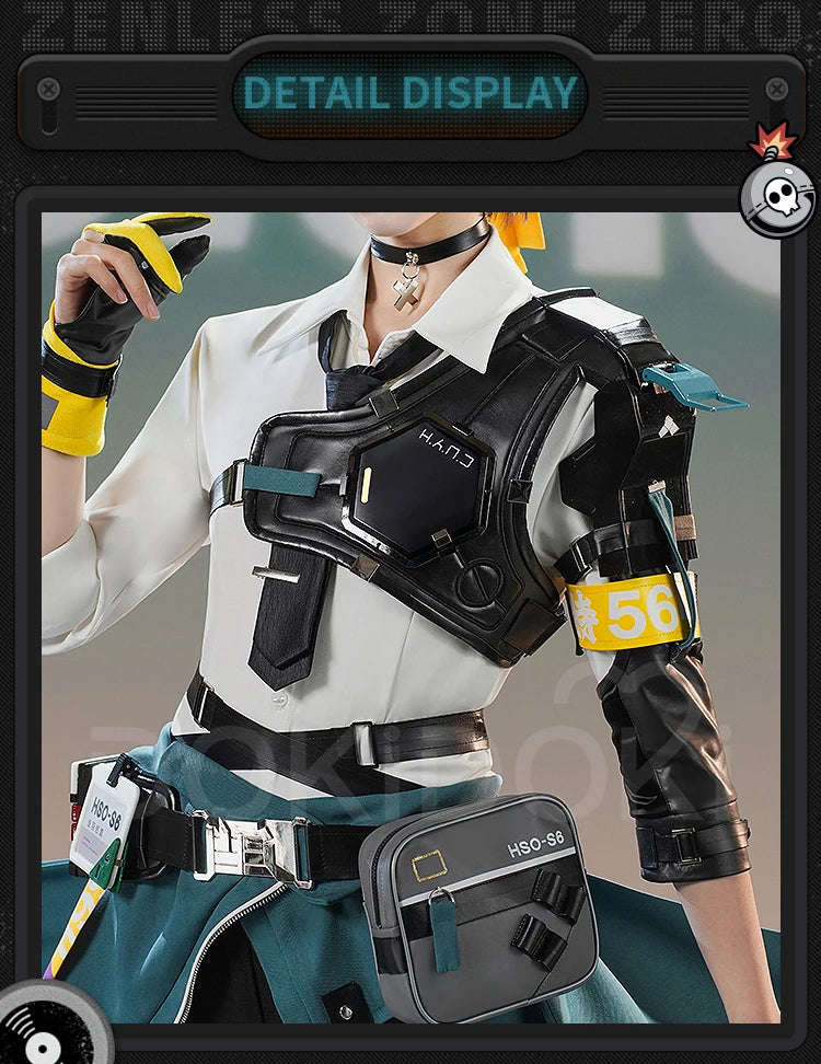 IN STOCK Asaba Harumasa Cosplay Costume Game Zenless Zone Zero Cosplay DokiDoki-SR Men Halloween Costume ZZZ Asaba Cosplay Wig