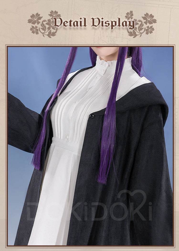 IN STOCK Fern Cosplay Costume Anime Frieren: Beyond Journey's End Cosplay DokiDoki-SR Women Costume Fern Cosplay Christmas