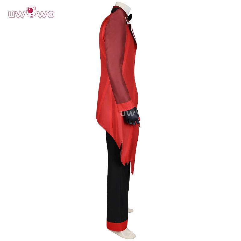 UWOWO Collab Series: Alastor tthe Radio Demon H Hotel Cosplay Costume Red Uniform Anime Costume