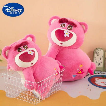 30/40/50cm Big Size Disney Lotso Kawaii Anime Plush Stuffed Doll Room Decor Cartoon Plushies Children's Pillow Holiday Gifts