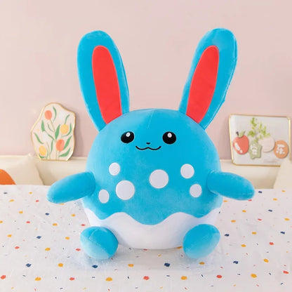 New 70cm Pokemon Azumarill Large Plush Toy Anime Doll Cute Giant Pokémon Cute Cartoon Stuffed Plushie Pillow Gift for Children