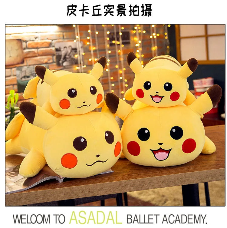 50/70/85cm Big Size Pokemon Pikachu Anime Plush Stuffed Doll Room Decoration Plushies Pillow Peluche Ornaments Children's Gifts